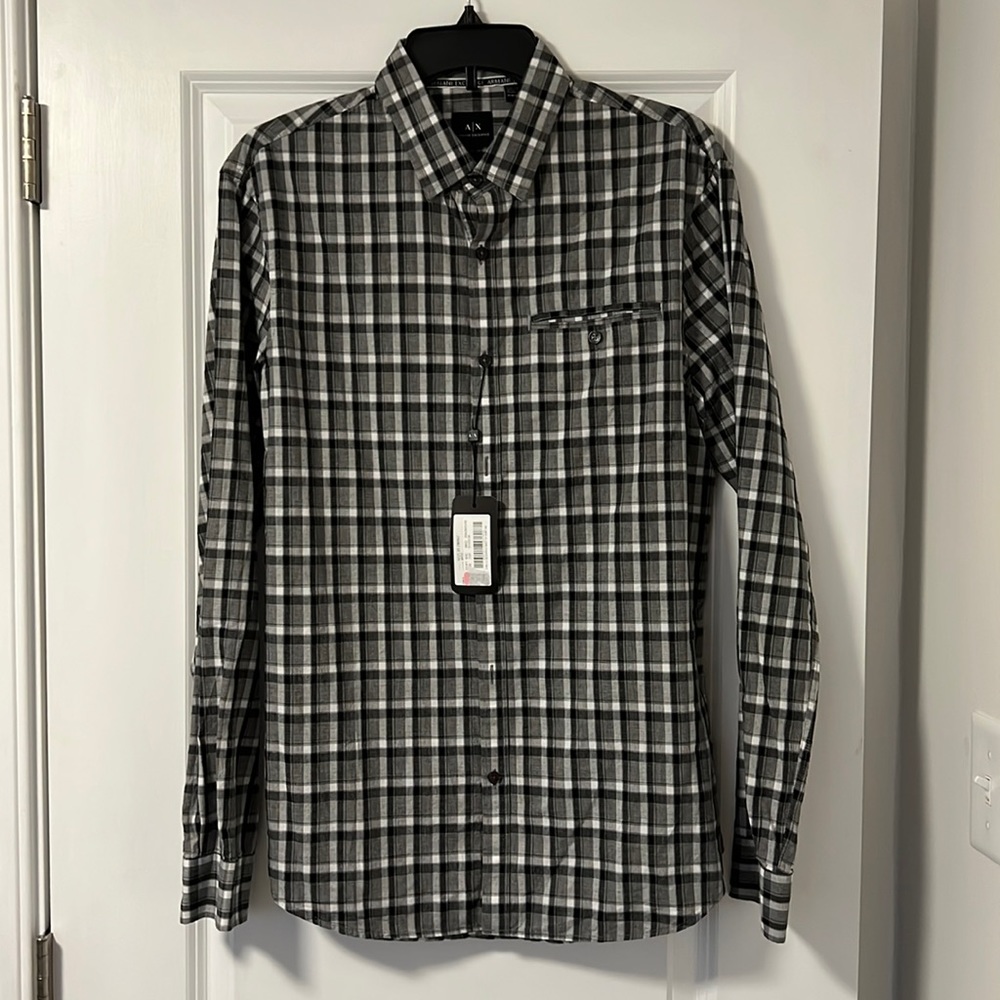 Armani Wxchange button up dress shirt